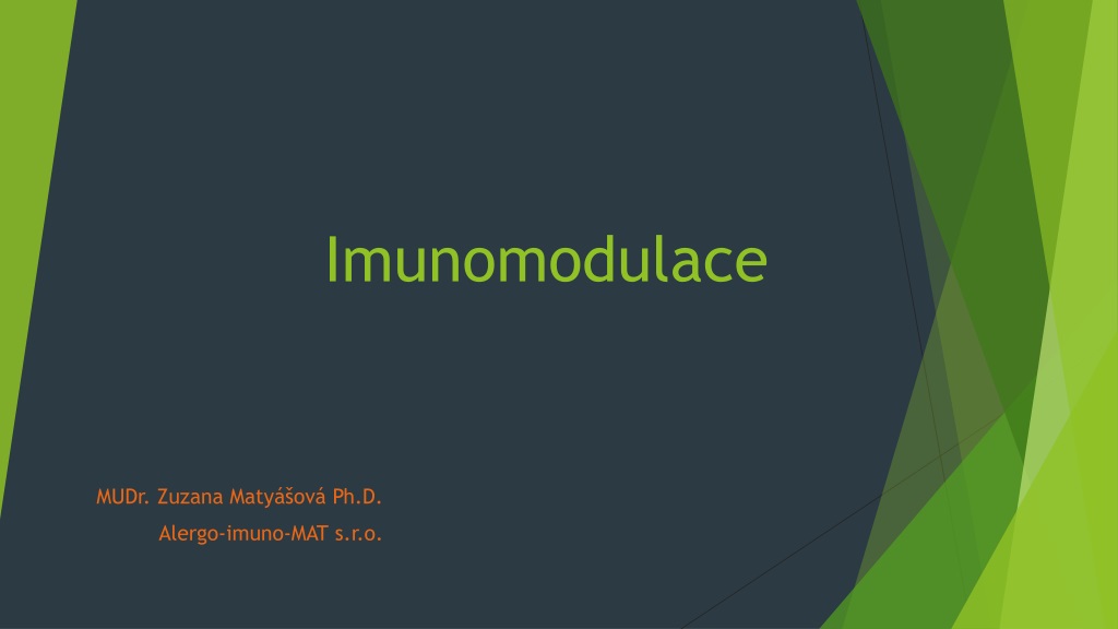 overview of immunomodulation and immune system functio
