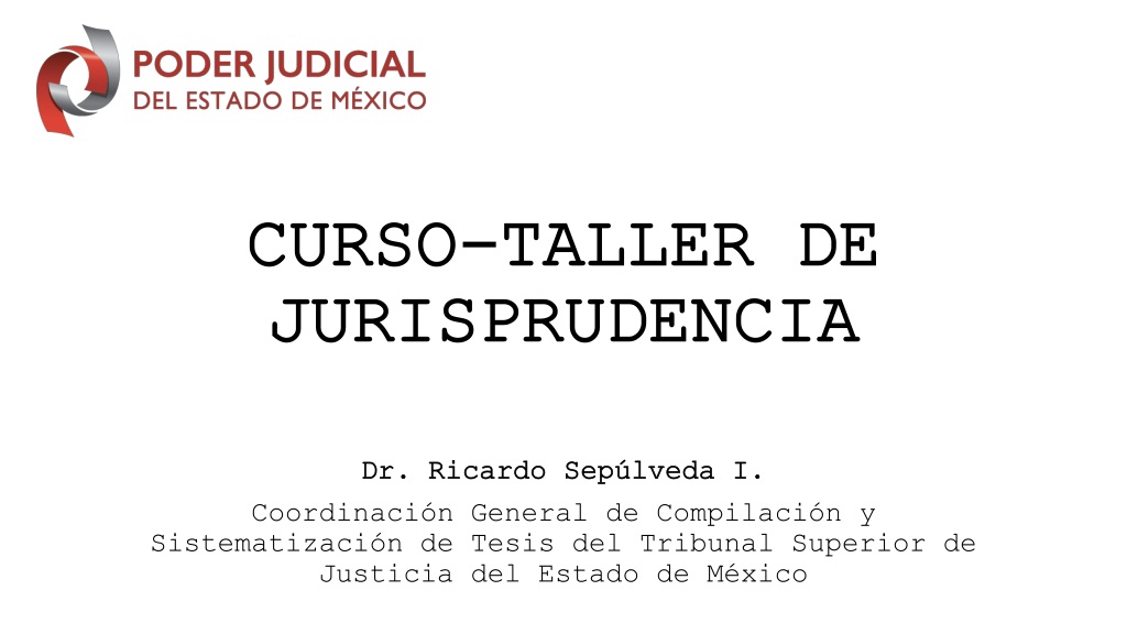 1 jurisprudence course workshop theory and practical applications 2 summary this course workshop led by dr ricardo sep lveda delves into the histo
