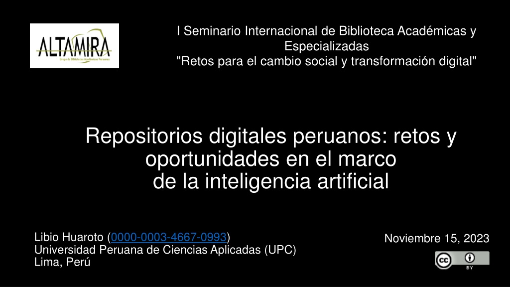 challenges and opportunities of peruvian digital repositories in the age of artificial intelligen