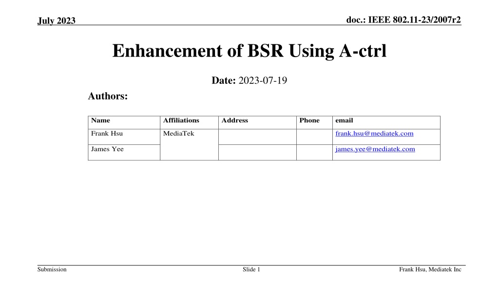enhancement of buffer status report in ieee 802 11 for larger queue siz