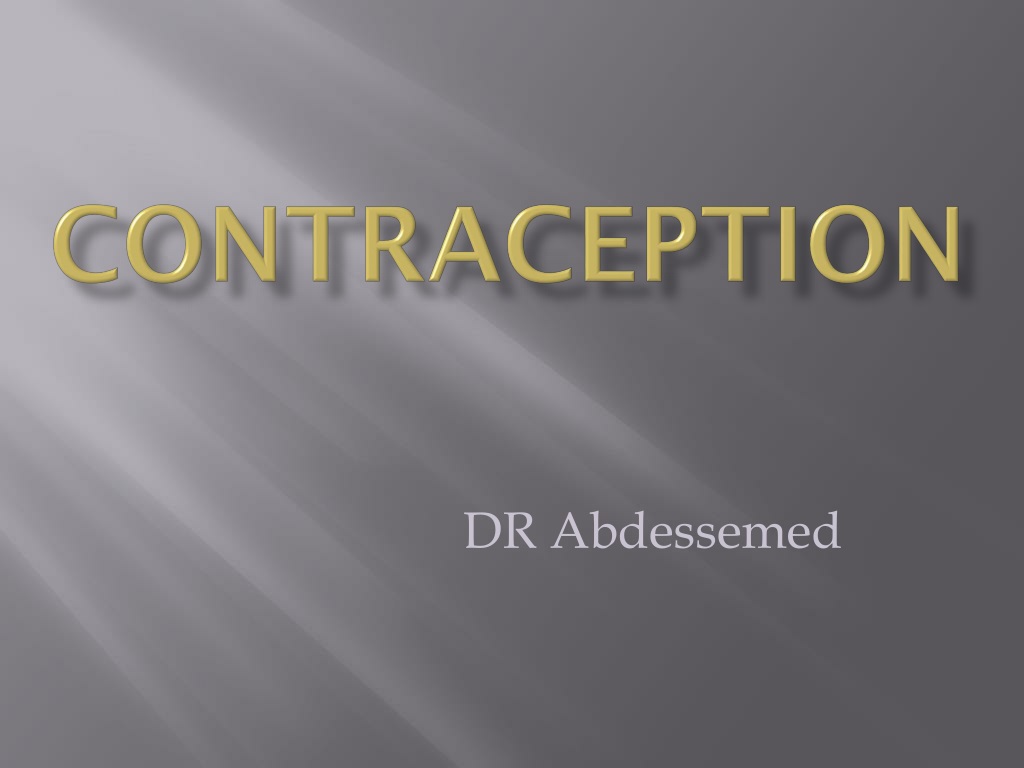 contraception options and considerations estro progestative metho