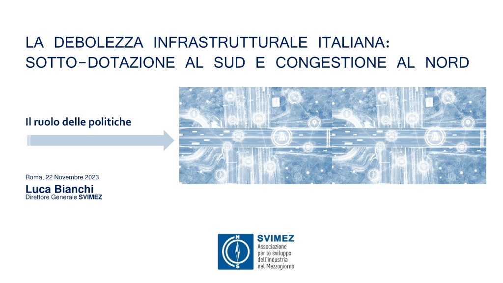 addressing italy s infrastructure weakness disparity in the north and sou