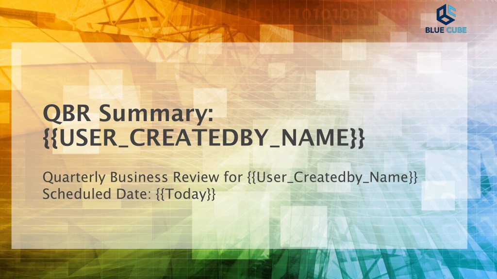 quarterly business review for user createdby name summary of opportuniti