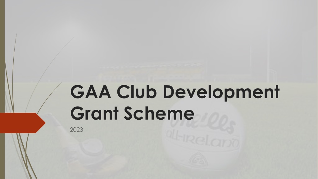 munster gaa club development grant scheme 20