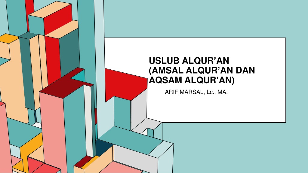 understanding amsal al qur an and aqsam al qur an analyzing the stylistic techniques in the qur