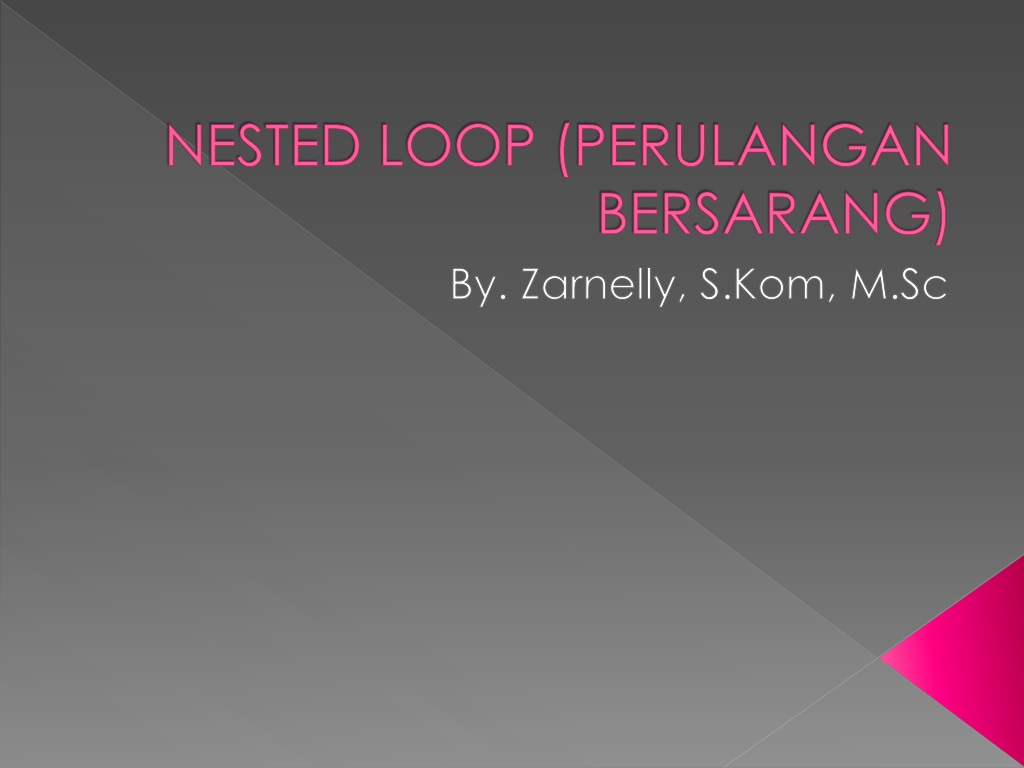 nested loop examples and exercises in java programmi