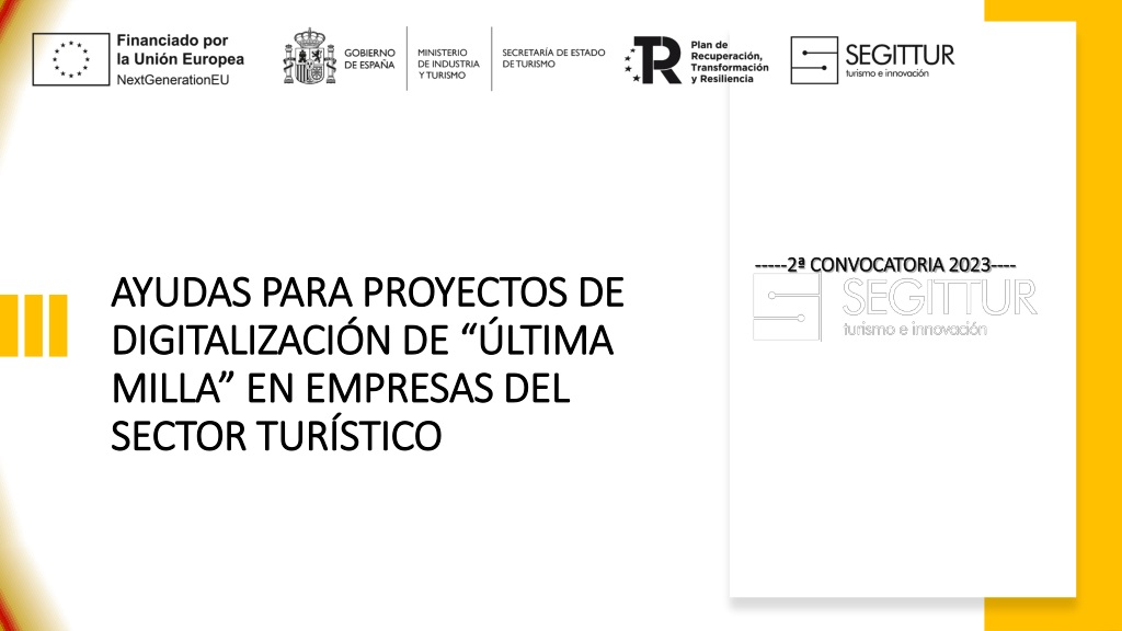 second call for digitalization projects in the tourism sector 20