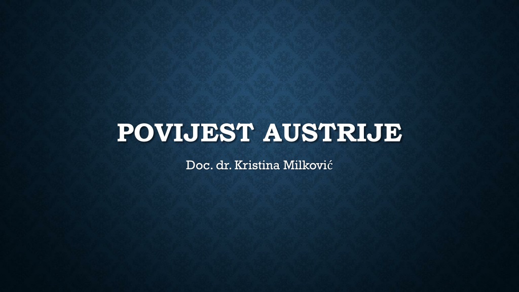 Evolution of Power: Fortresses, Courts, and Towns in Austrian History