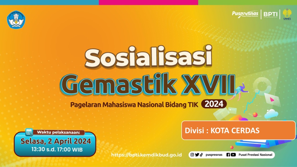 PPT - Kompetisi Kota Cerdas Gemastik XVII/2024: Inovasi Dan Solusi ...