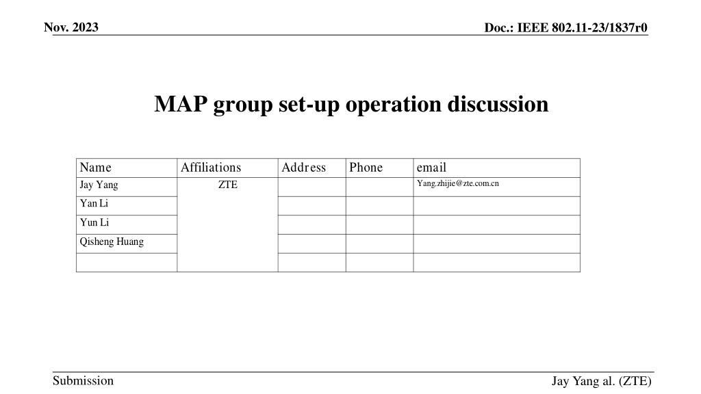 ieee 802 11 23 1837r0 multi ap coordination set up procedure discussi