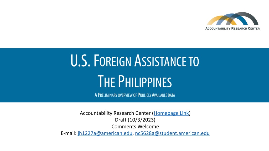 PPT - USAID Philippines Project Information Analysis PowerPoint ...