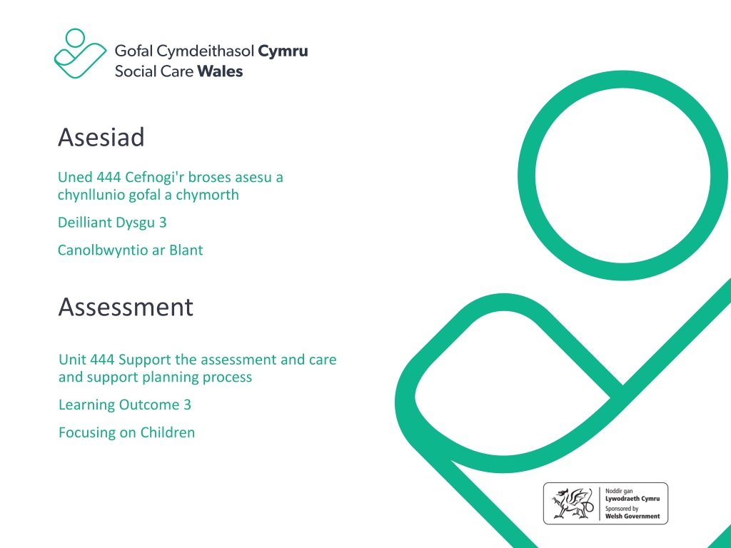 supporting assessment process with children and famili