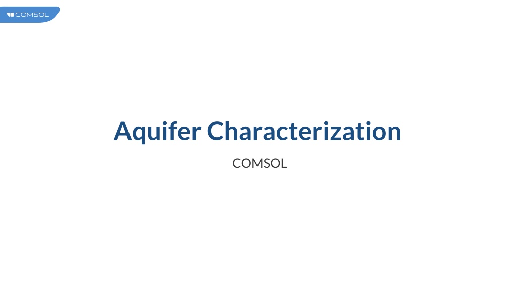 inverse modeling of aquifer hydraulic conductivity field using comsol optimization interfa