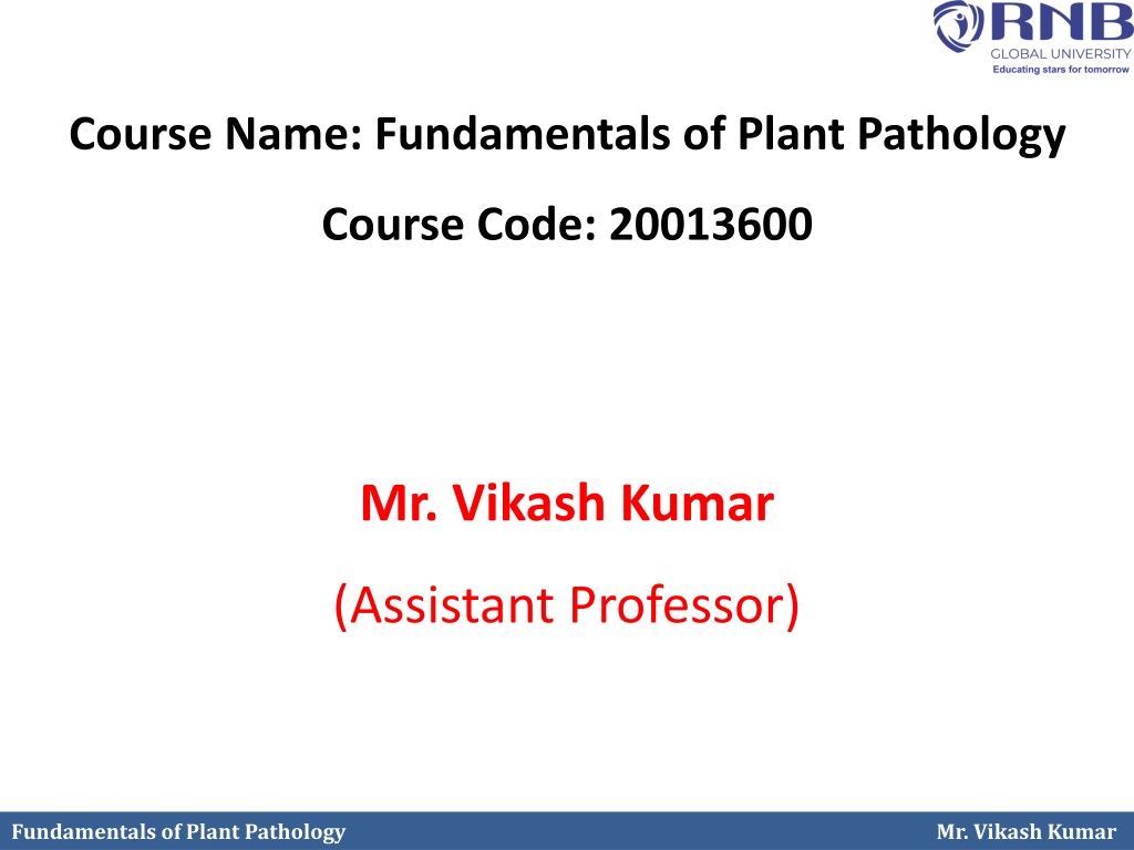 understanding plant pathology fundamentals pathogenesis causes and management strategi