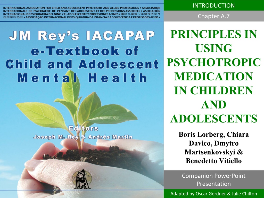 PPT - Principles of Psychotropic Medication Use in Children ...