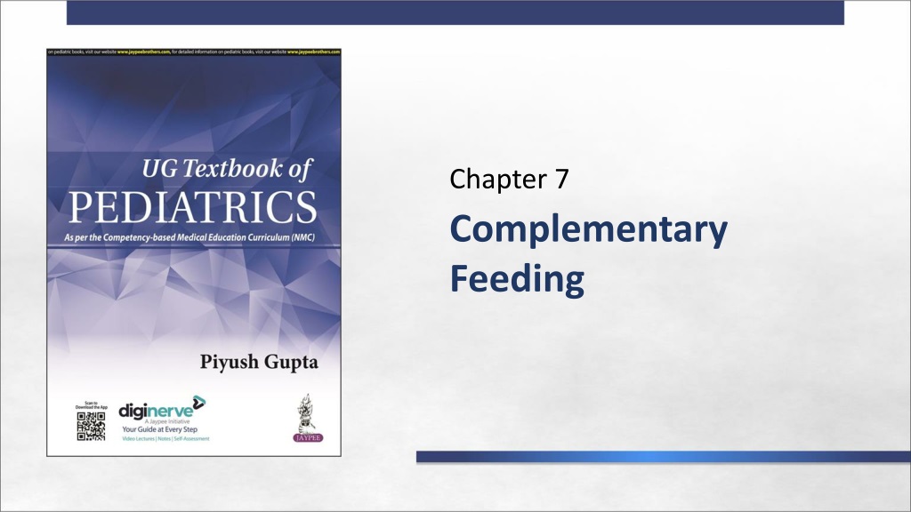 essential guidelines for complementary feeding of infan