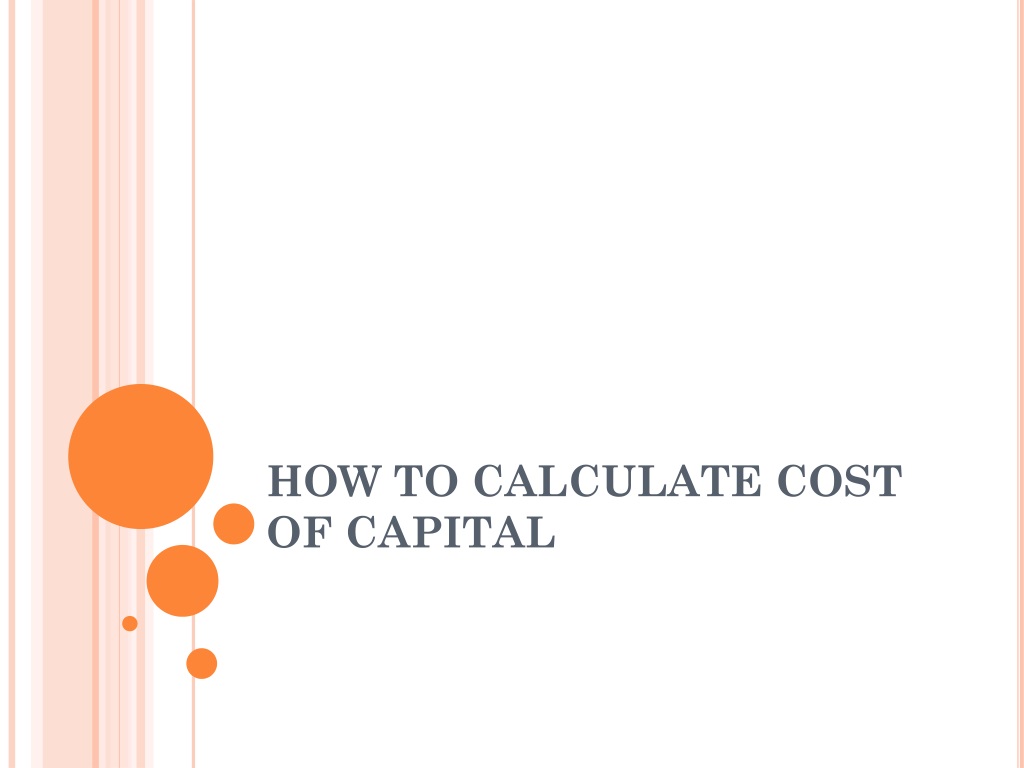 Understanding Cost of Capital in Finance