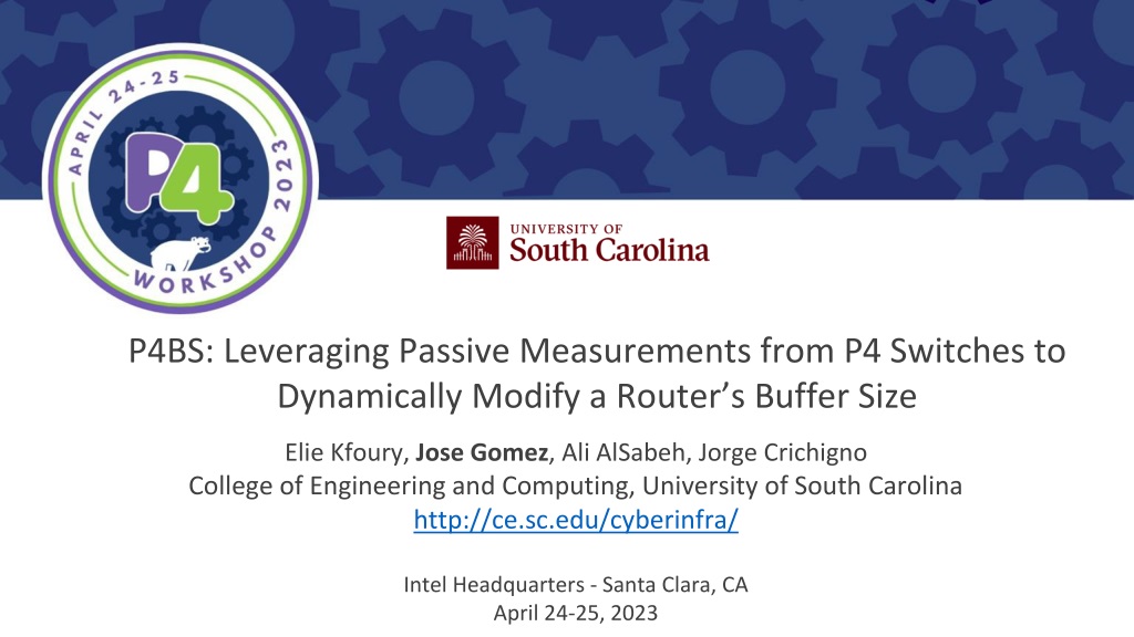 leveraging p4 switch passive measurements for dynamic router buffer sizi
