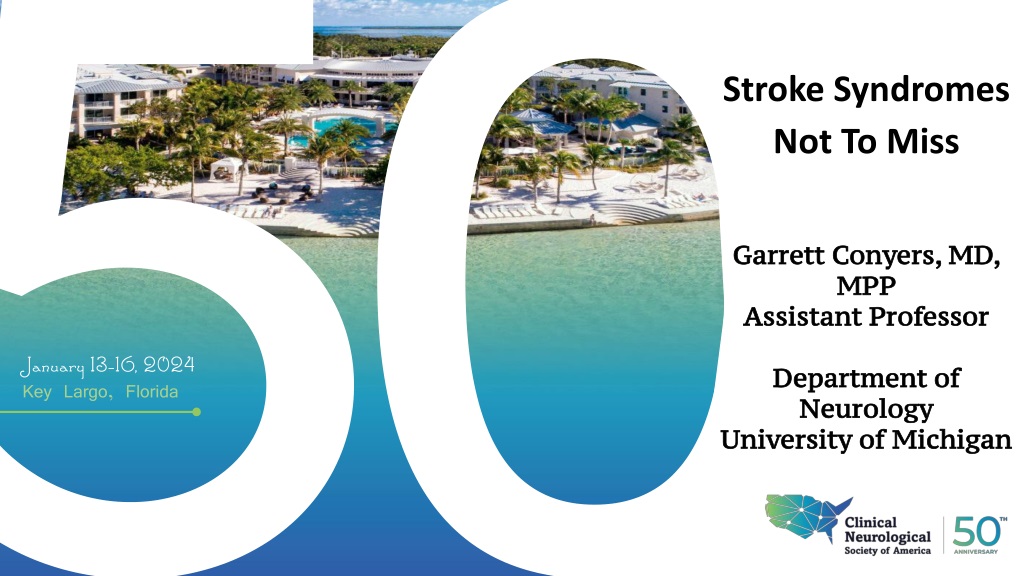 posterior circulation stroke syndromes overvi