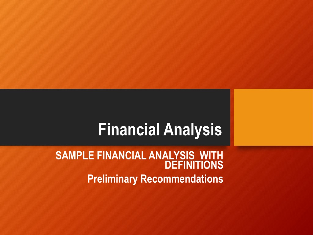 Energy Efficiency Financial Analysis for HVAC Systems