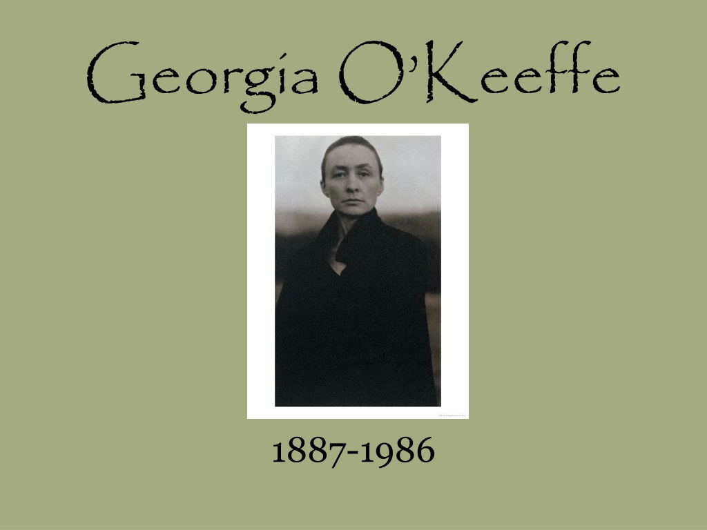 georgia o keeffe a journey through ti