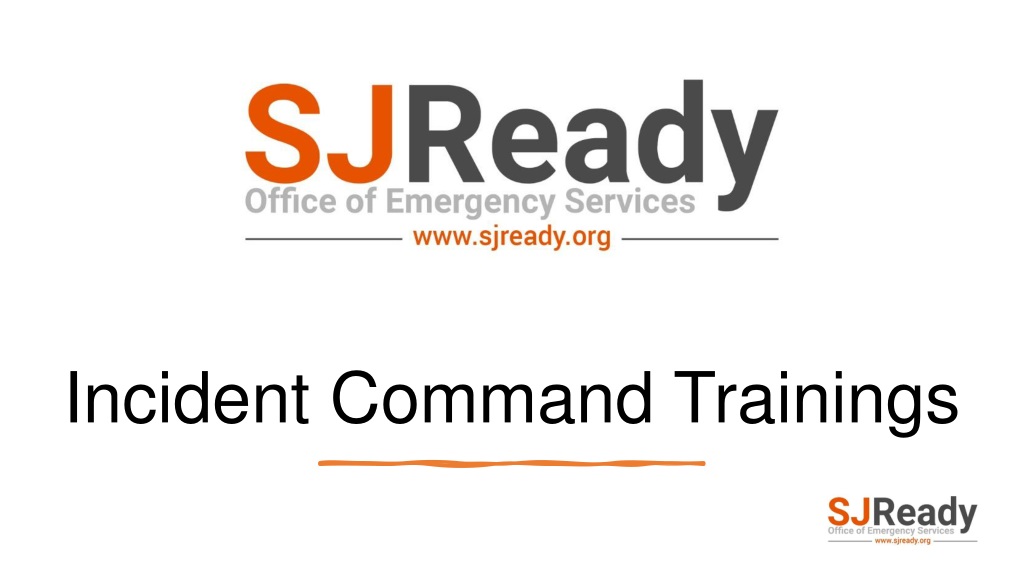 PPT - FEMA Training Course Sequence for Incident Command System ...