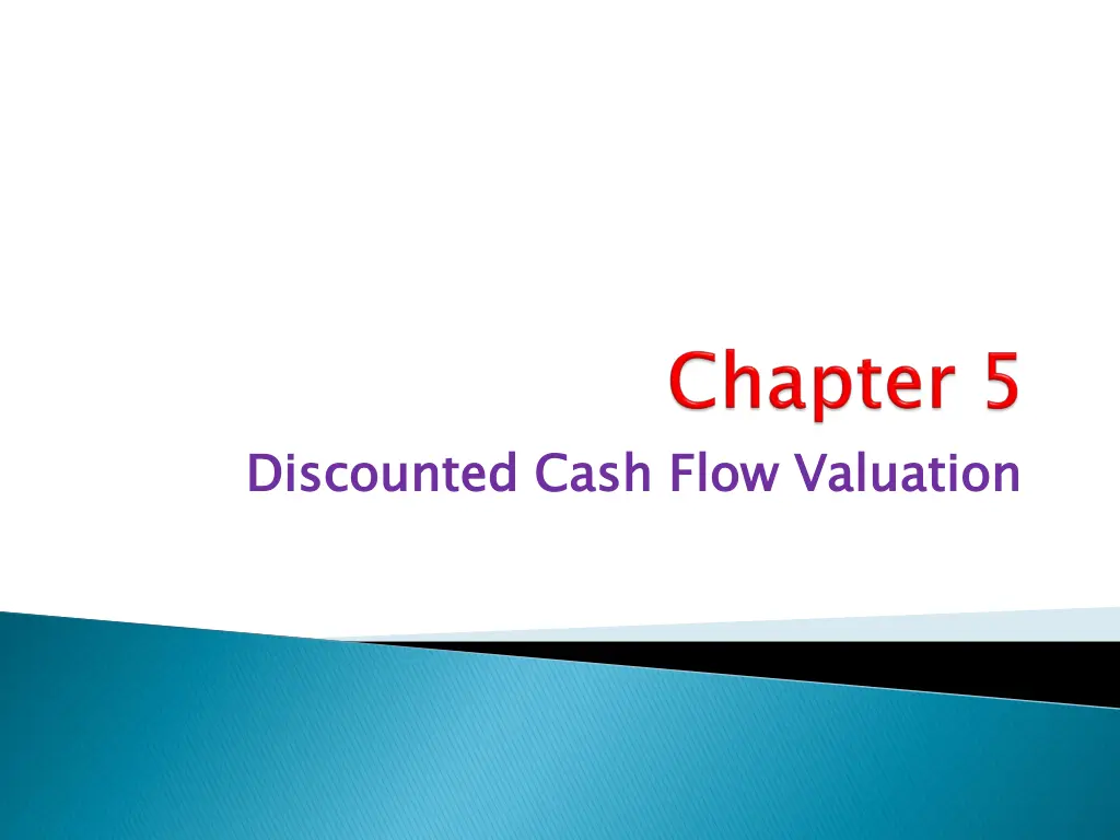 Financial Valuation and Investment Concepts