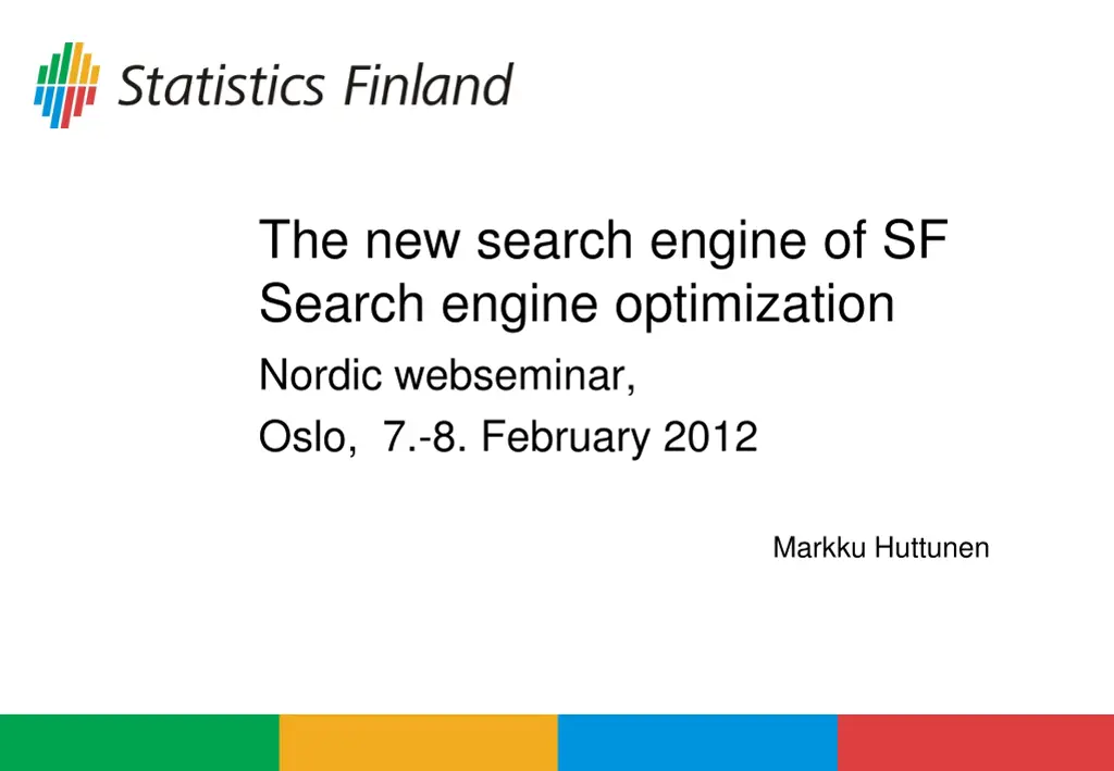 Implementation of Advanced Search Engine for SF Website - Project Overview