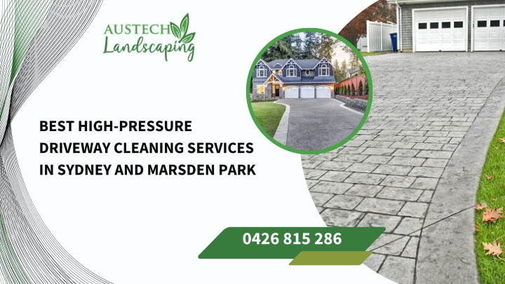 best high pressure driveway cleaning services