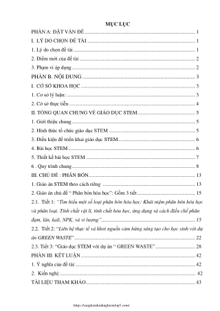 Khơi nguồn cảm hứng sáng tạo cho học sinh qua giáo dục STEM