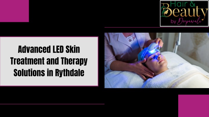 advanced led skin treatment and therapy solutions