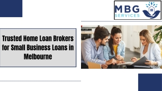 Trusted Home Loan Brokers for Small Business Loans in Melbourne