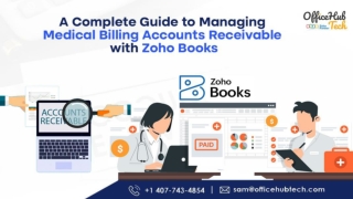 A Complete Guide to Managing Medical Billing Accounts Receivable with Zoho Books