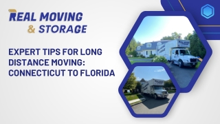Expert Tips for Long Distance Moving Connecticut to Florida