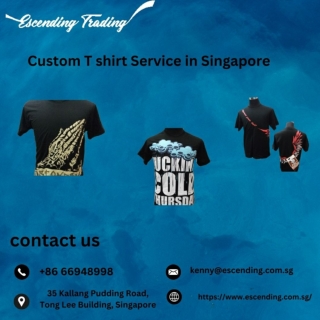 custom t-shirt service in Singapore