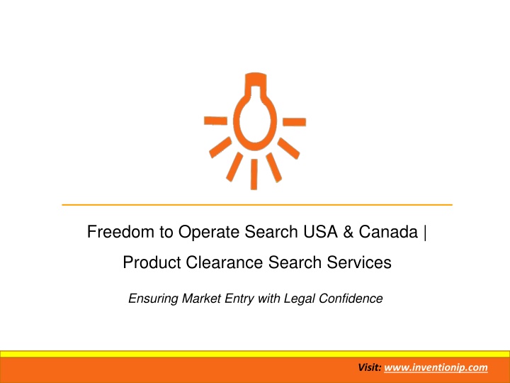 freedom to operate search usa canada product