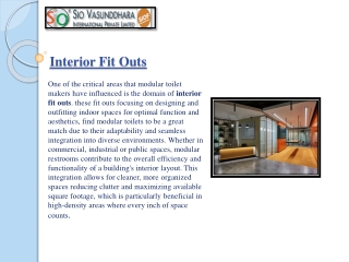interior fit outs