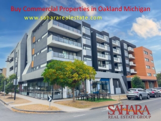 Buy Commercial Properties in Oakland Michigan