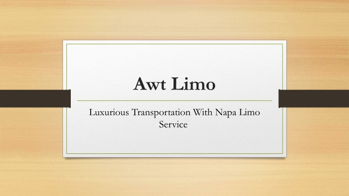 awt limo