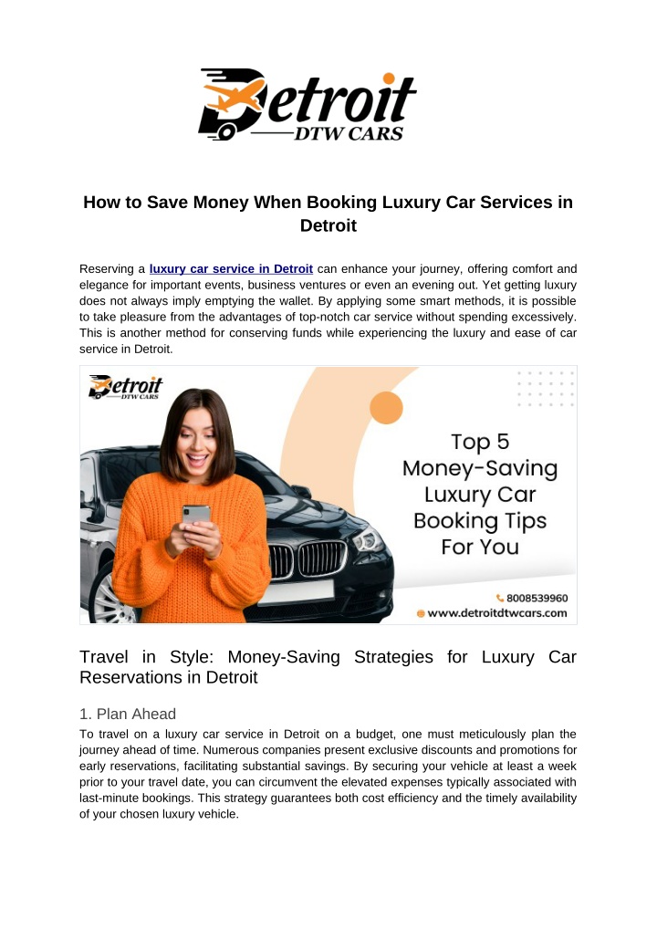 how to save money when booking luxury