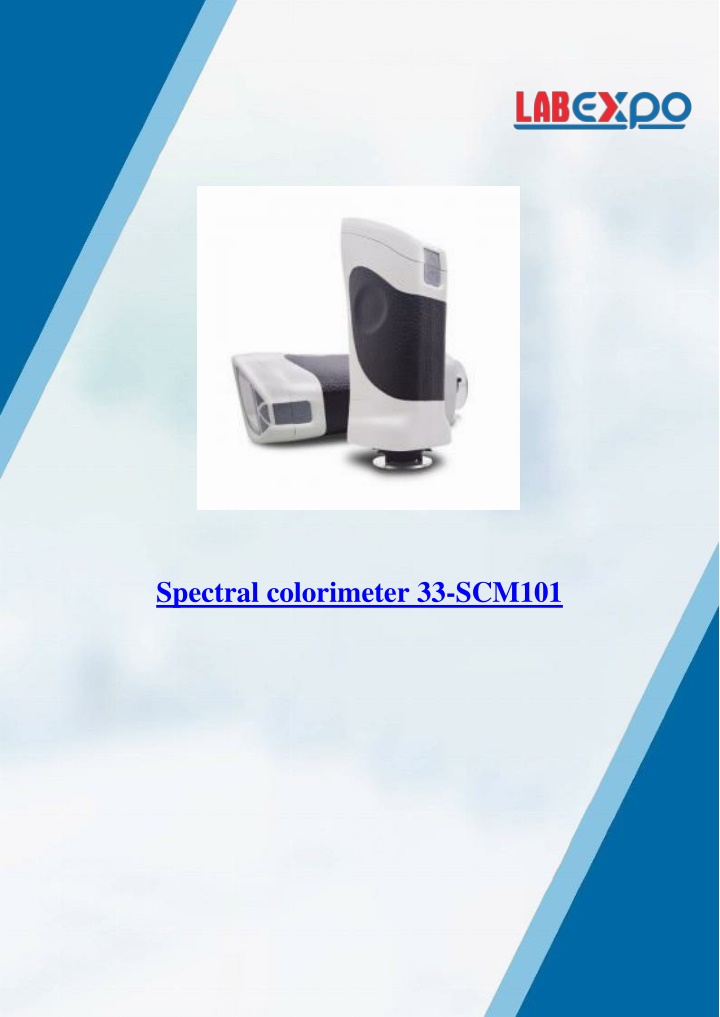 spectral colorimeter 33 scm101