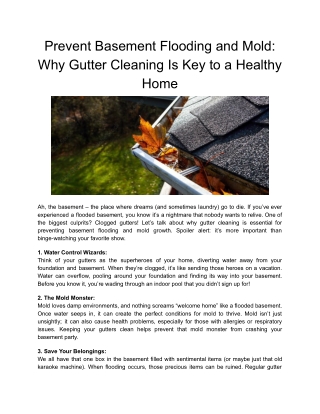 MelWide Gutter Cleaning Melbourne