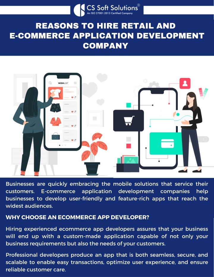 reasons to hire retail and e commerce application