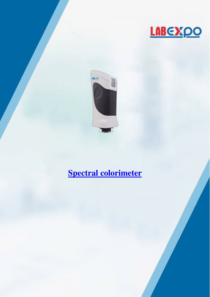 spectral colorimeter