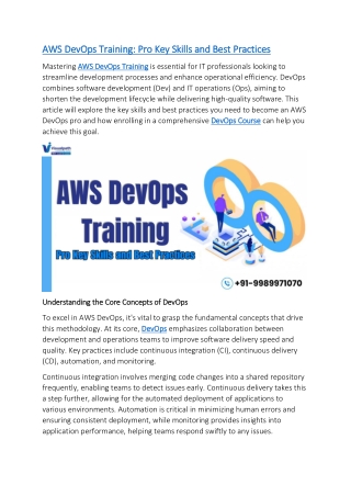 DevOps Training in Ameerpet | DevOps Course