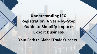 understanding iec registration a step by step