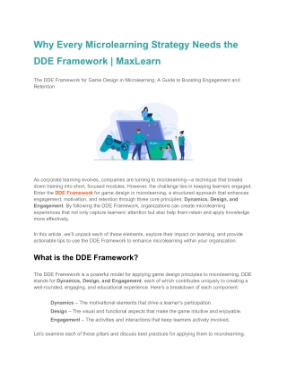 why every microlearning strategy needs the