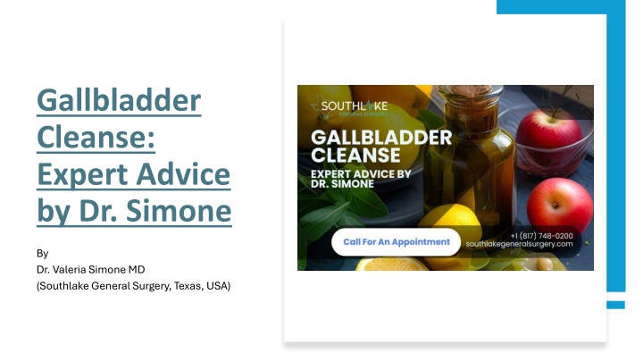 gallbladder cleanse expert advice by dr simone