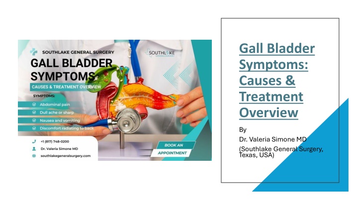 gall bladder symptoms causes treatment overview