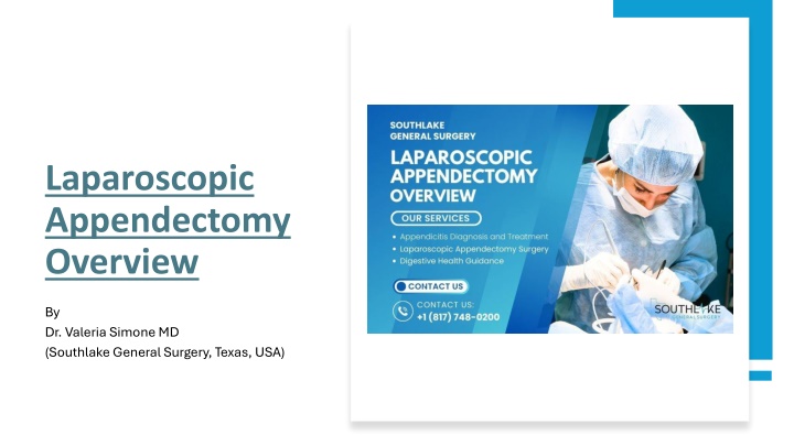 laparoscopic appendectomy overview